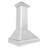 ZLINE 30 in. Designer Series Wall Mount Range Hood in Satin Stainless Steel with Mirror Accents (655MR-30)