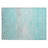 Machine Washable Indoor/Outdoor Christain ACN1366 Aqua Rug-109533031