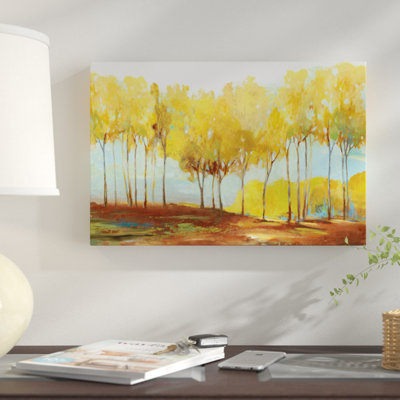«Yellow Trees», reproduction sur toile