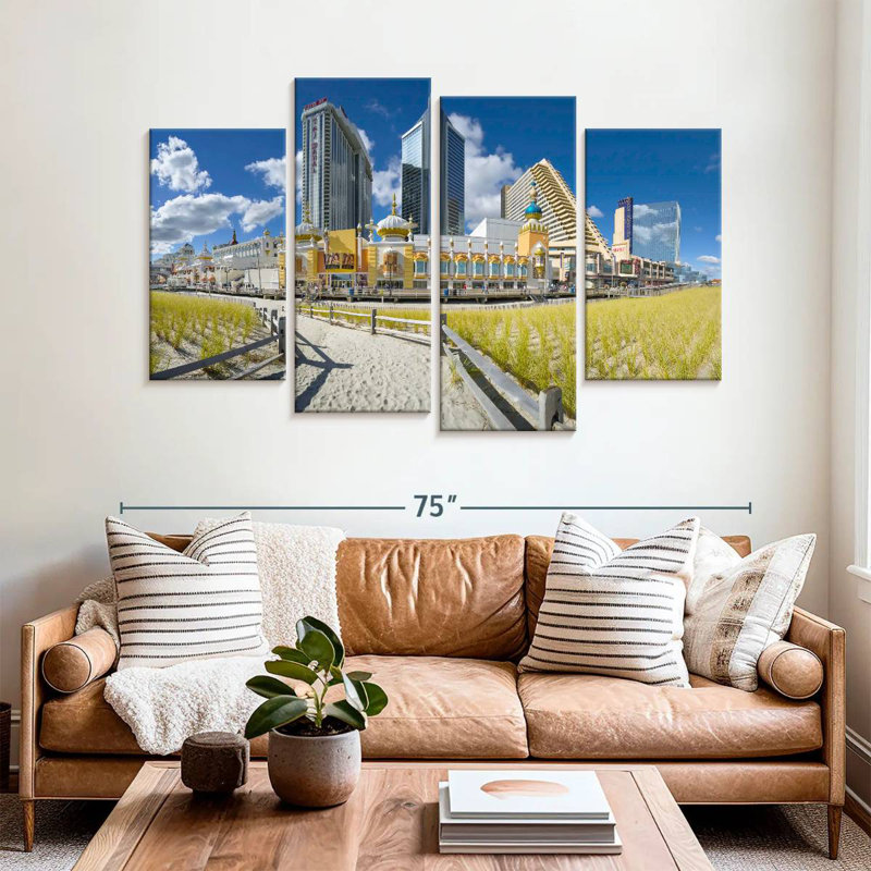 Nicci Atlantic City Boardwalk, 42"H x 68"W