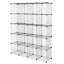 Salzer 178cm H x 148cm W Iron Cube Bookcase
