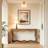 63-Inch Console Table With Storage Space-1793266489