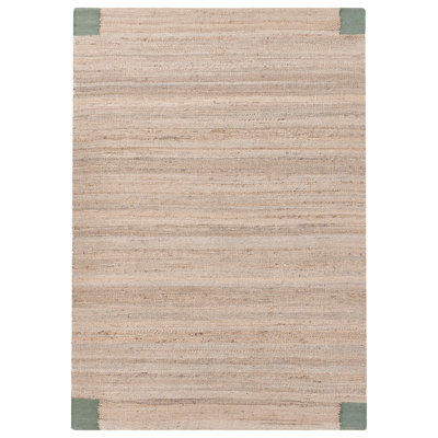 Rug AMRAVATI Light Beige Jute
