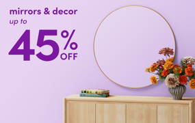 mirror & decor clearance