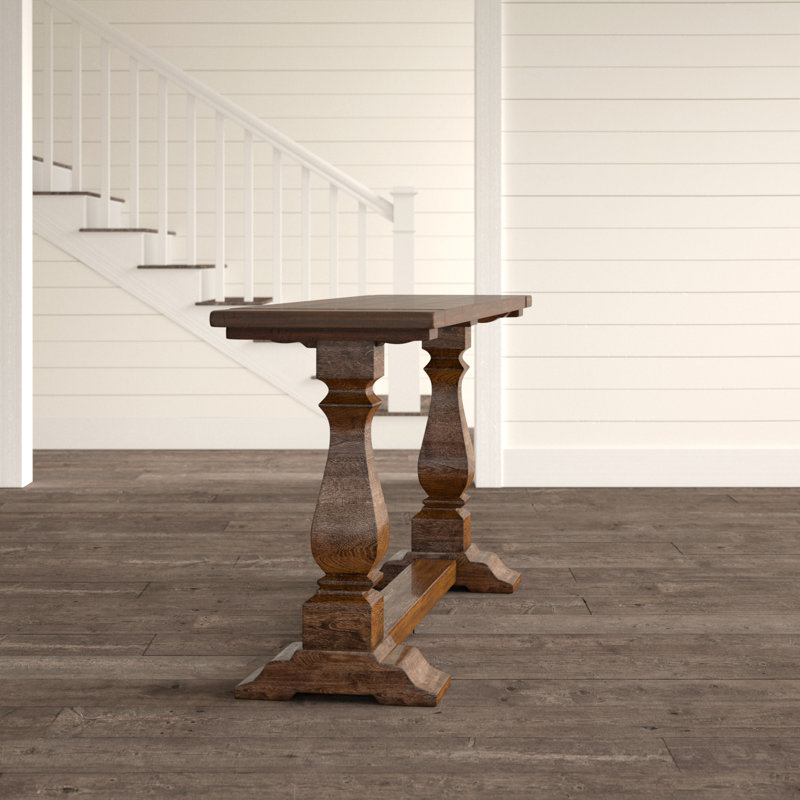 Console en bois massif Karla