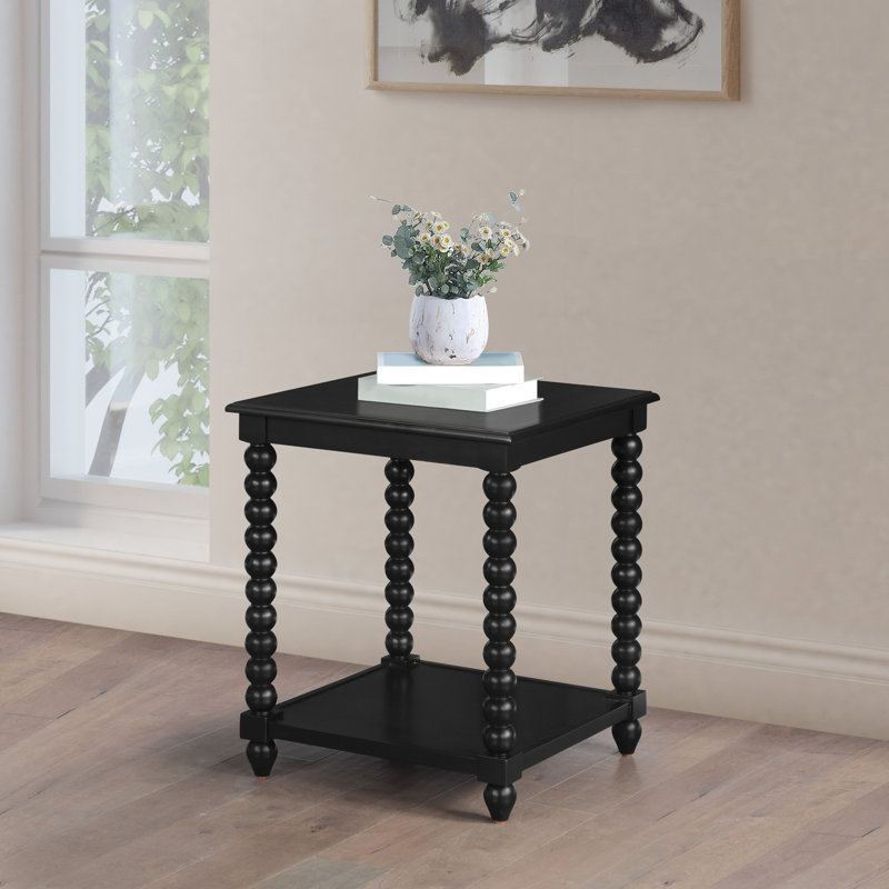 Gurprit End Table, Noir