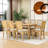 Rahish 9-Piece Wood Dining Set with Removable Leaf and Chairs-1150900933-1150900955-1150900954
