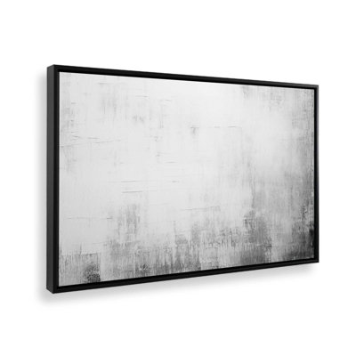 Silent White II Rolled Canvas