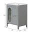 Meuble-lavabo simple 24 po avec lavabo, gris-2020727783