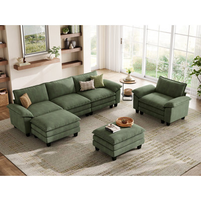  2-Pieces Cloud Modular Living Room Set