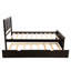 Lit plateforme avec lit gigogne simple-121066819