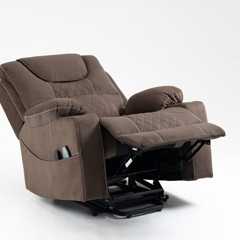 Fauteuil inclinable électrique Power Lift, Café