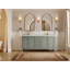 Nashville X P 22 po D Meuble-lavabo double avec 2 po Quartz de Carrare-112420183