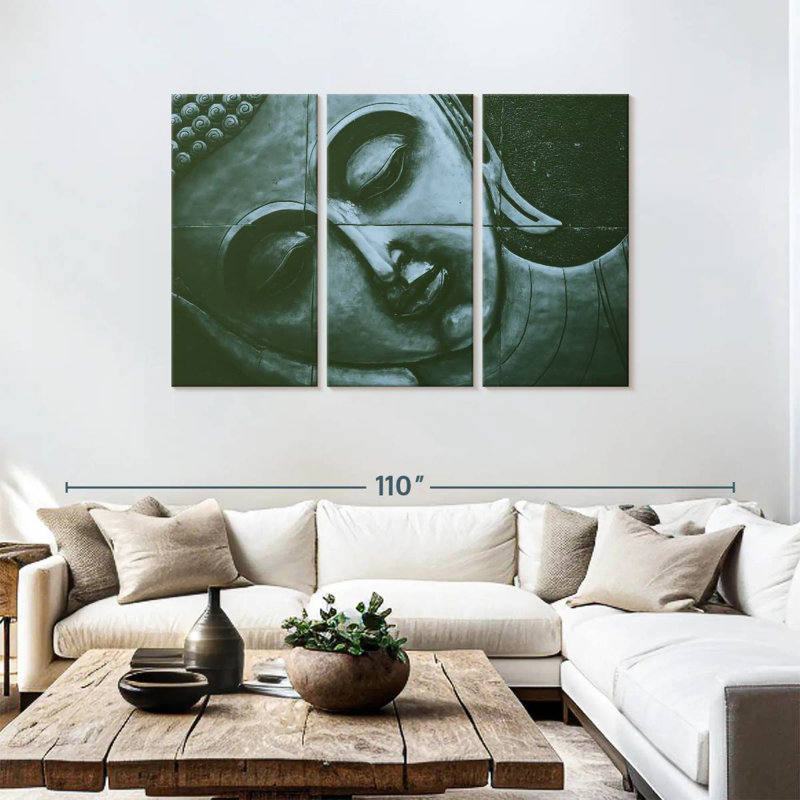Adella Reclining Buddha, 48" H x 74" W