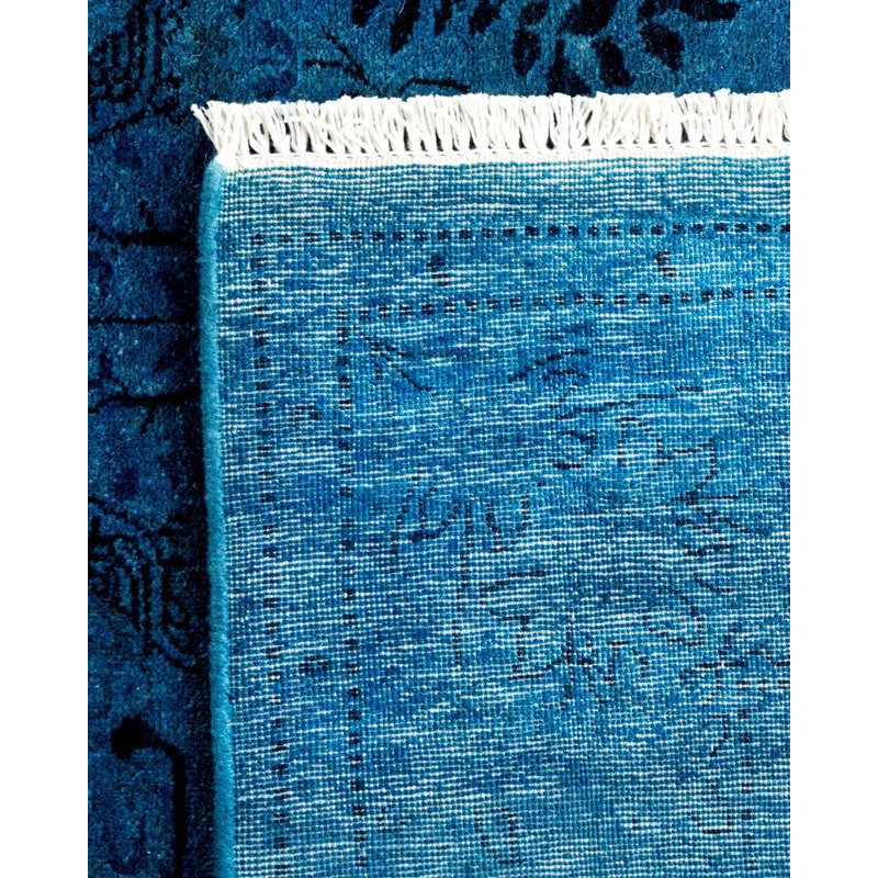 Fine Vibrance One-of-a-Kind 4' 2" X 5' 10" Hand Knotted Area Rug