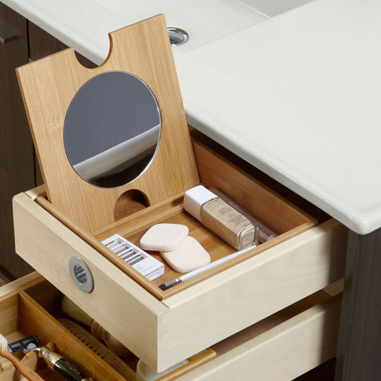 1.81"H x 8.69"W x 8.25"D Drawer Organizer