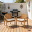 Chaise de patio avec coussin
