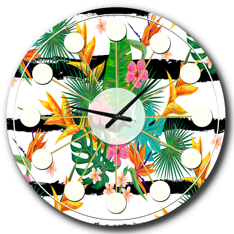 Horloge murale rétro Mid-Century, Petit
