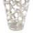Bodo Gold Aluminum Metal Coral Cutout Coral Decorative Vase, 10" x 10" x 40"-695286579-678916540