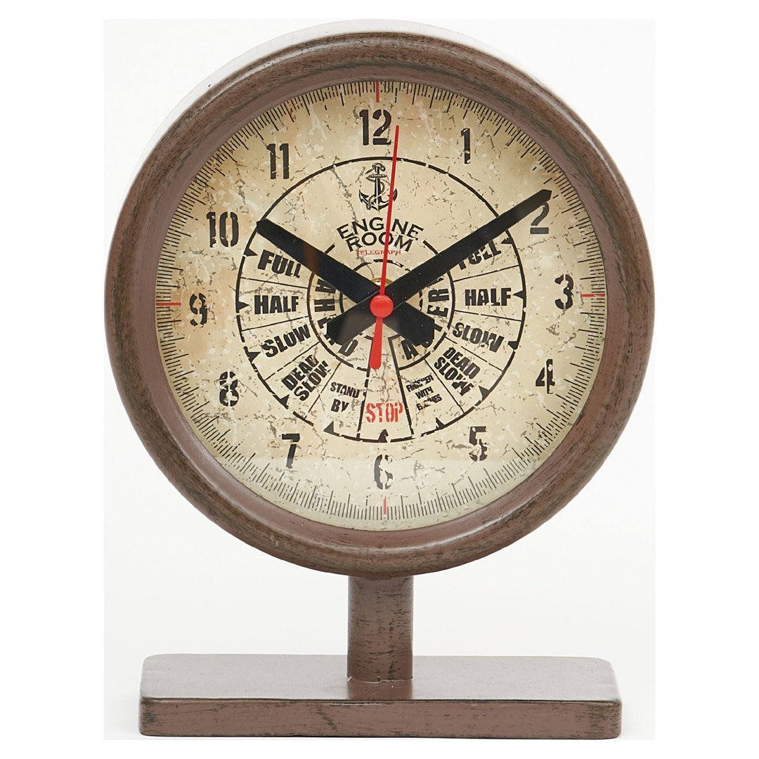 Numerical Wood Mechanical Tabletop Clock