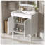 Meuble-lavabo 30 po avec lavabo en céramique-1114901429