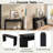 Console Table With Double Board Suspension Design-408296861