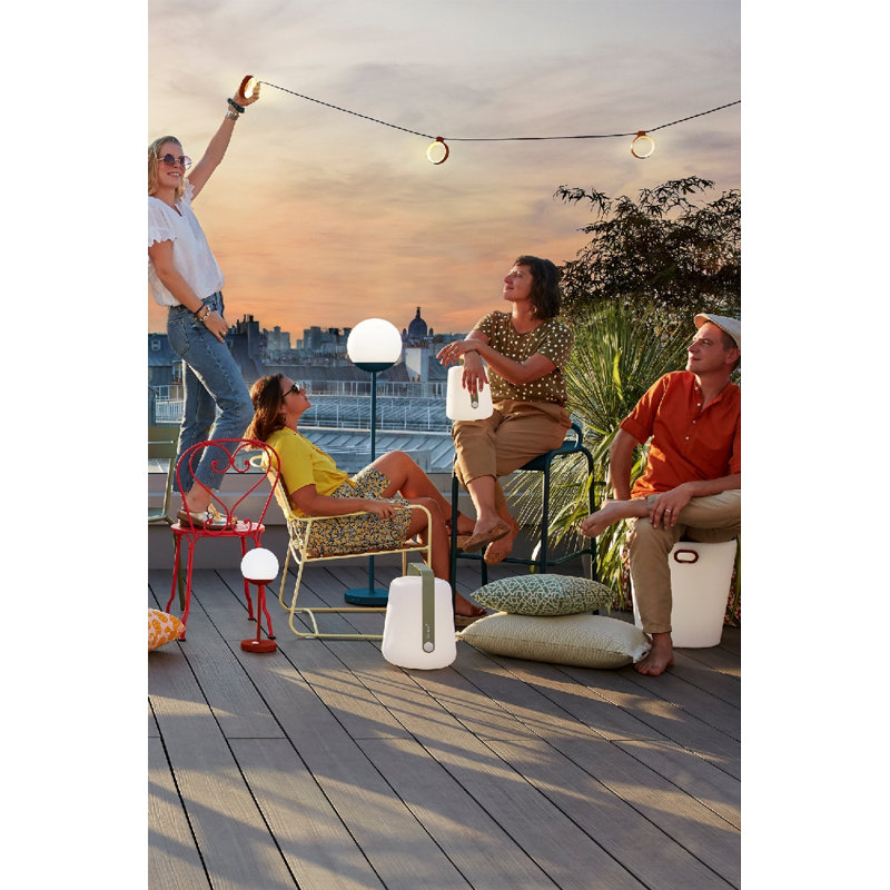 Luxembourg Outdoor Bar Stool, Anthracite