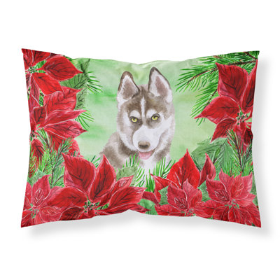 Taie d’oreiller poinsettas