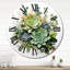 Charlanne - Horloge murale florale-1462870212