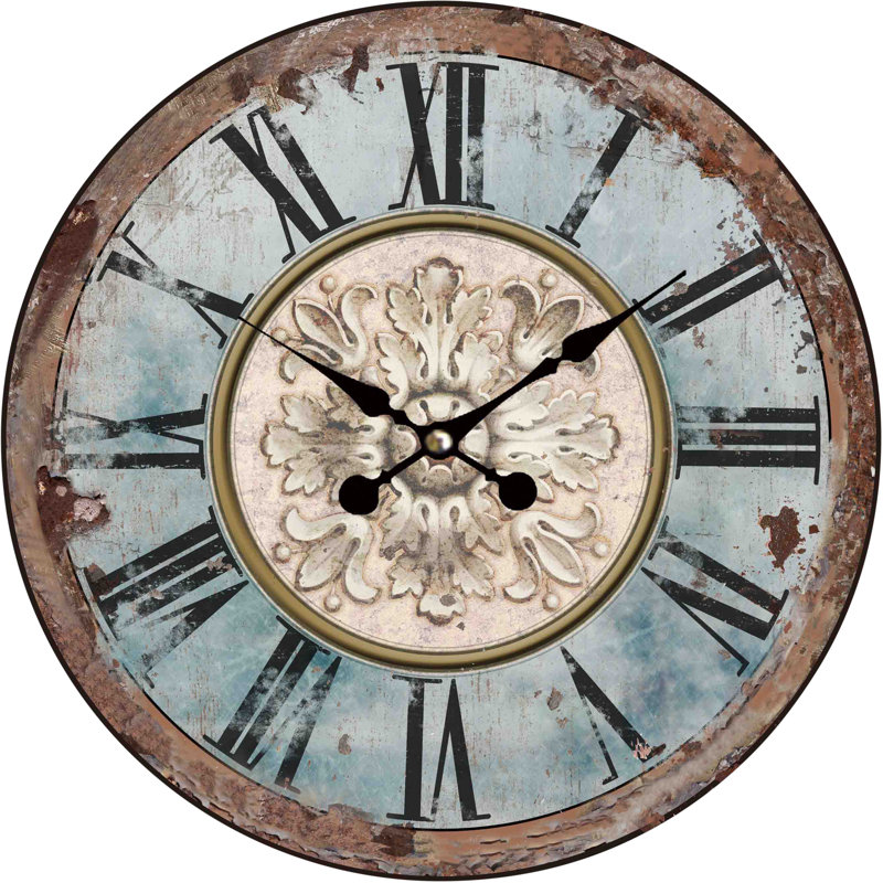 Cloquet Wood Wall Clock