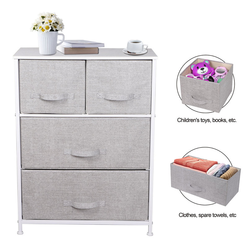 4 Drawer Storage Drawer