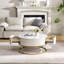 Table basse de 31,5 pouces avec tiroirs, table basse moderne avec rangement, table basse pour le salon