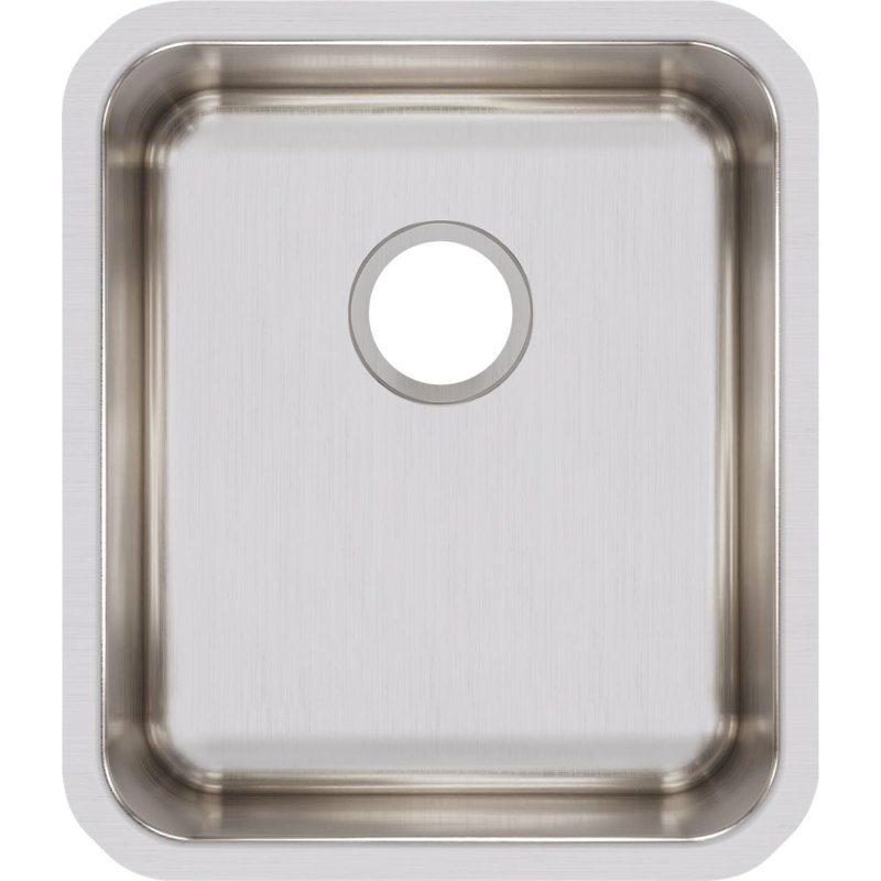 Évier de cuisine encastrable L 16 po x l 18,5 po Lustertone