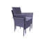 MALAGA 6 Seater Stacking Dining Set