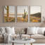 Art mural encadré sur toile, impressions murales abstraites rétro 24 "x 36"-536575236-536575233