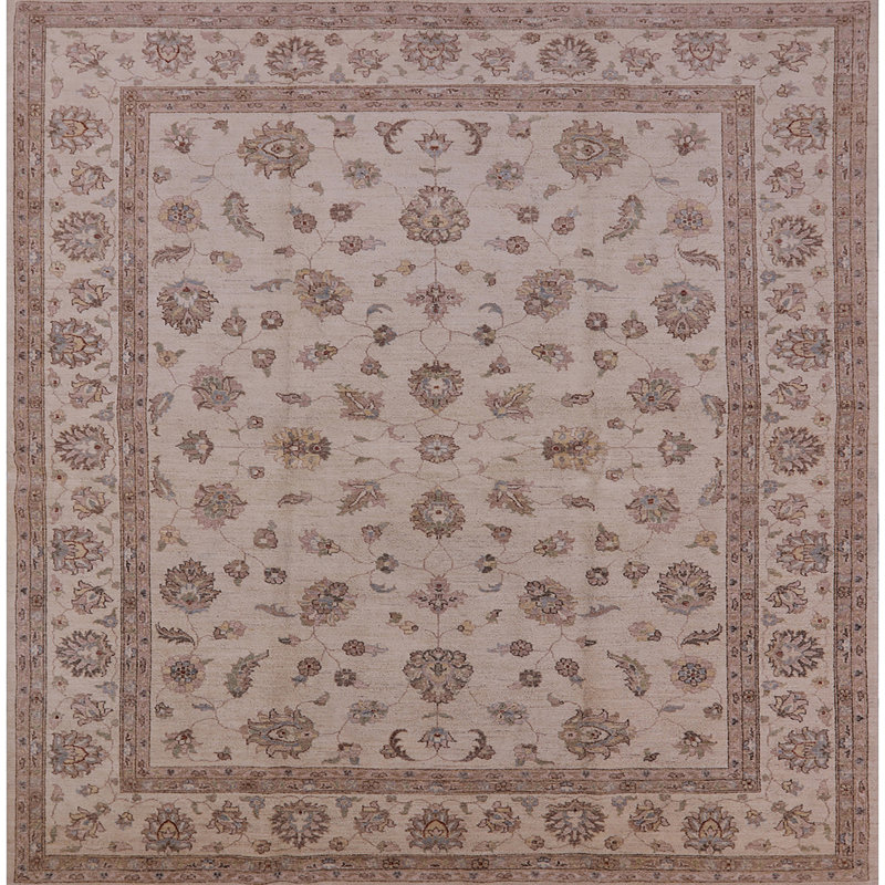 Tapis brun Cheeseman, Carré de 6 pi