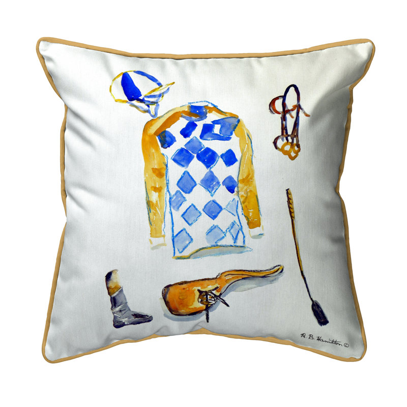 Housse de coussin et insert d’extérieur carrés Racing Gear, Grand