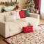 Housse de coussin réversible en fausse fourrure -1159205028