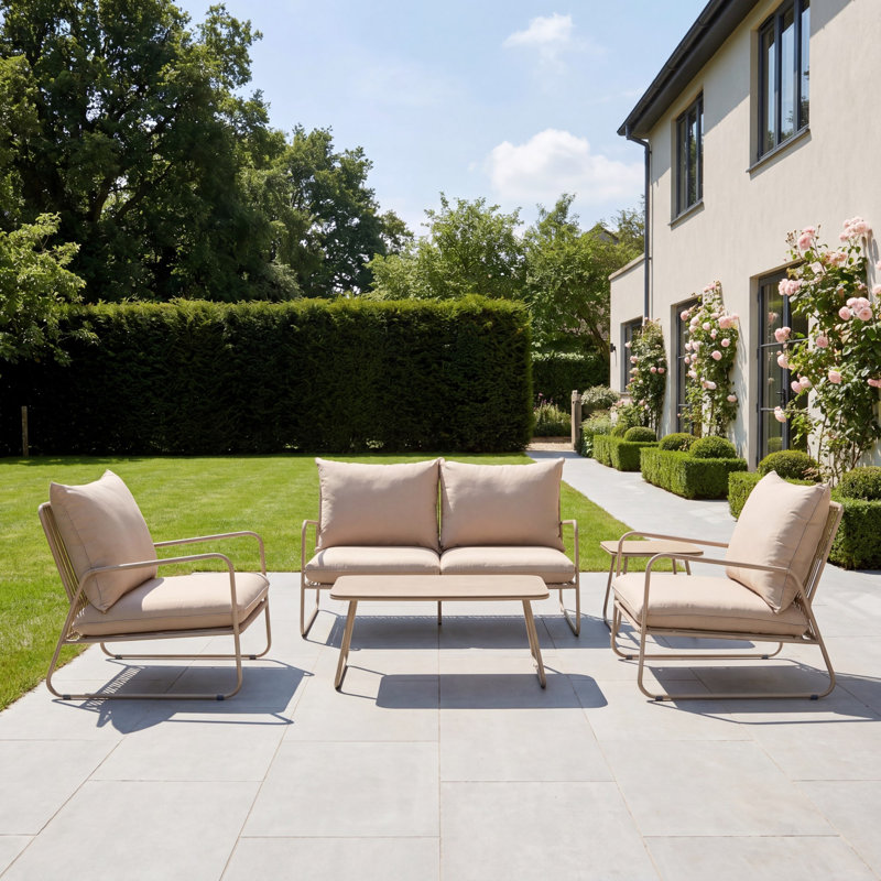 Sorella 4 Seat Patio Conversation Set