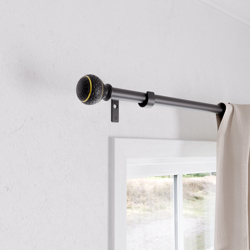 Tringle à rideaux simple réglable Venlite, 28" - 48"