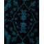 Tapis noir / bleu 3 pi 1 po x 17 pi 9 po One-of-a-Kind Cyonna