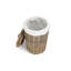 Wicker Laundry Hamper Basket with Lining