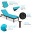 Chaise longue inclinable avec coussin Antavia-1660134287
