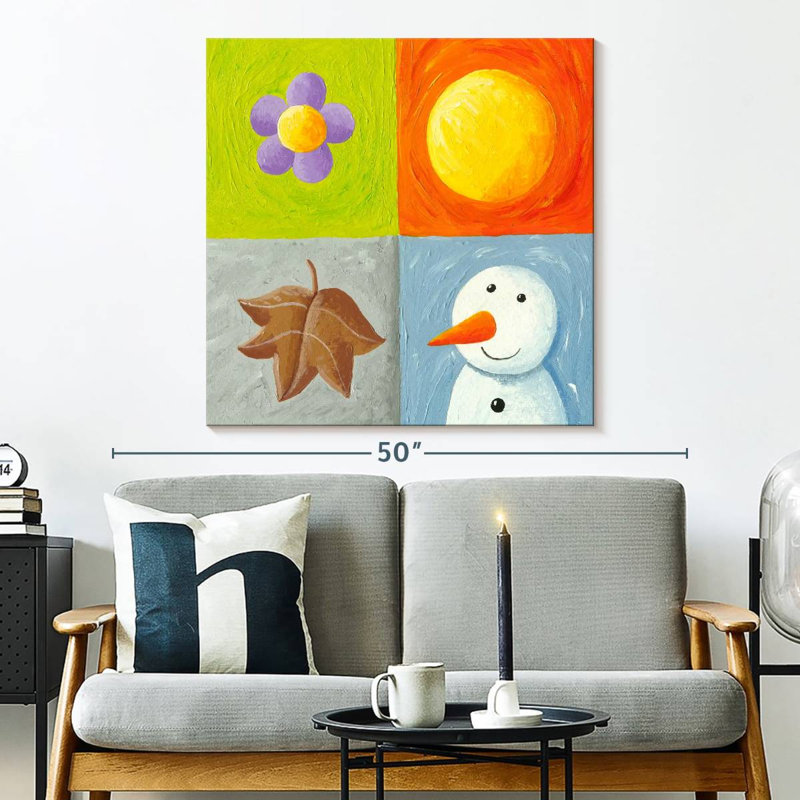 Ashelle 4 Seasons Acrylic, 33" H x 33" W