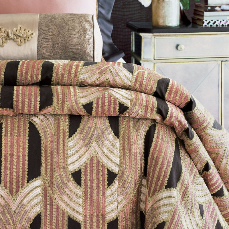 Ensemble de housse de couette Arwen, Housse de couette très grand + 5 taies décorativ