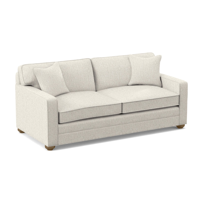 Canapé-lit Hillcrest, Chenille Nompton Snow Crypton®, Hampton