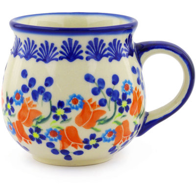 Tulip Berries Stoneware Coffee Mug