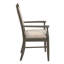 Chaise avec accoudoirs en tissu beige Cipolla-105513481