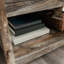 Brun - Classeur latéral de bureau côtier au fini brun, bois d'ingénierie, tiroir à extension complète pour plusieurs tailles de dossiers, classeurs polyvalents, décor, système, pieds, conception compacte, installation rapide