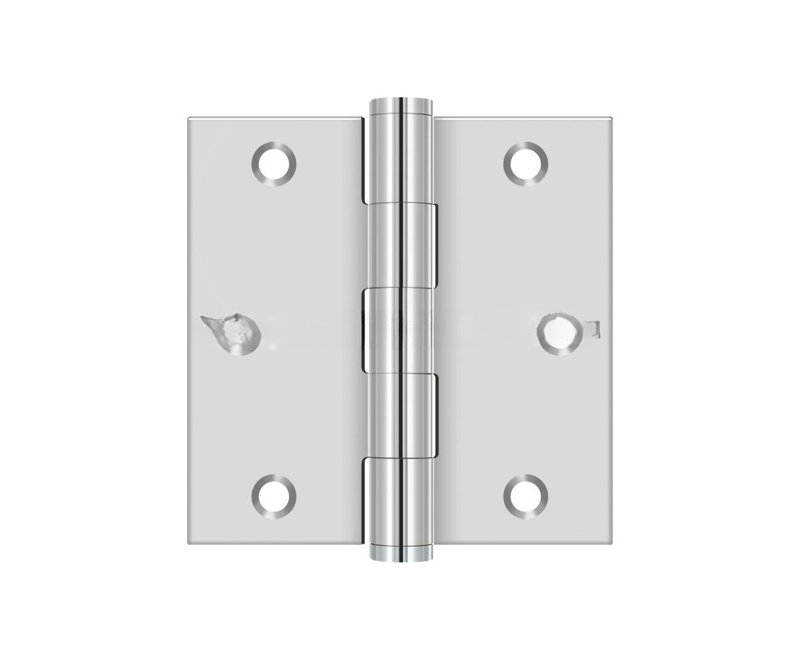 Stainless Steel Butt Bearing Hinge, Polished Stainless